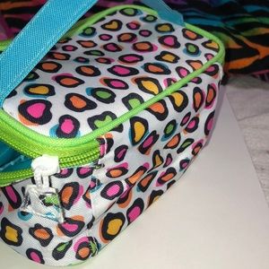 Rainbow Leopard Print Bag